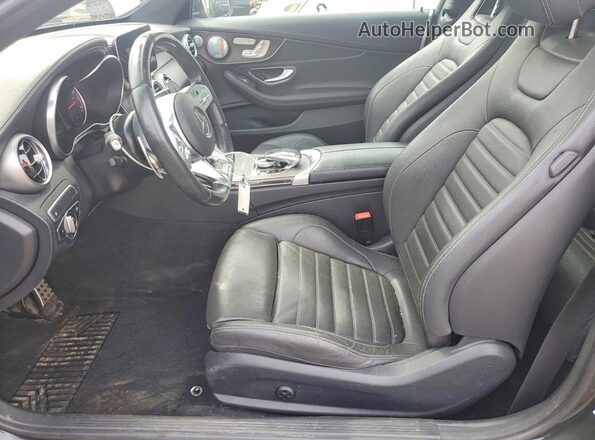 WDDWJ6EBXLF962494 2020 MERCEDES-BENZ C Black Vista interior delantera