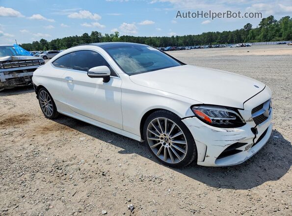 WDDWJ8DB7KF777220 2019 MERCEDES-BENZ C White Առջևի աջ