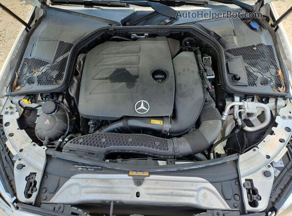WDDWJ8DB7KF777220 2019 MERCEDES-BENZ C White Սալոնի հետևի տեսք