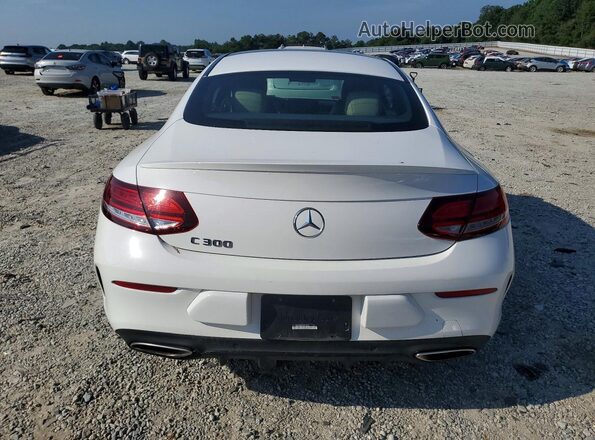 WDDWJ8DB8KF821502 2019 MERCEDES-BENZ C Белый Вид сзади