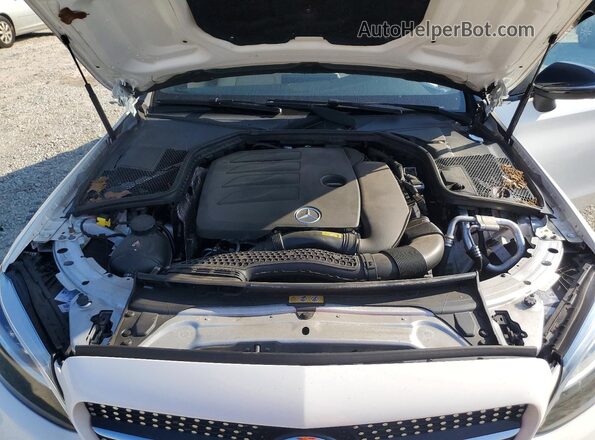 WDDWJ8DB8KF821502 2019 MERCEDES-BENZ C Белый Вид задней части салона