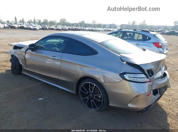 WDDWJ8DB8KF846352 2019 MERCEDES-BENZ C-CLASS Серебряный Задняя левая четверть