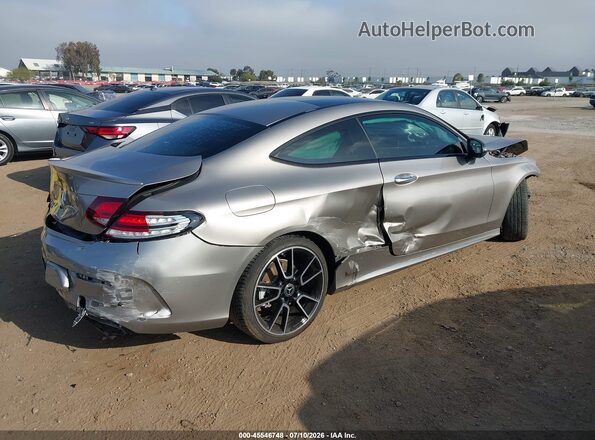 WDDWJ8DB8KF846352 2019 MERCEDES-BENZ C-CLASS Серебряный Задняя правая четверть