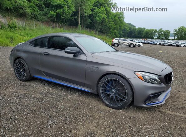 WDDWJ8GB0JF709271 2018 MERCEDES-BENZ C Gray წინა მარჯვენა