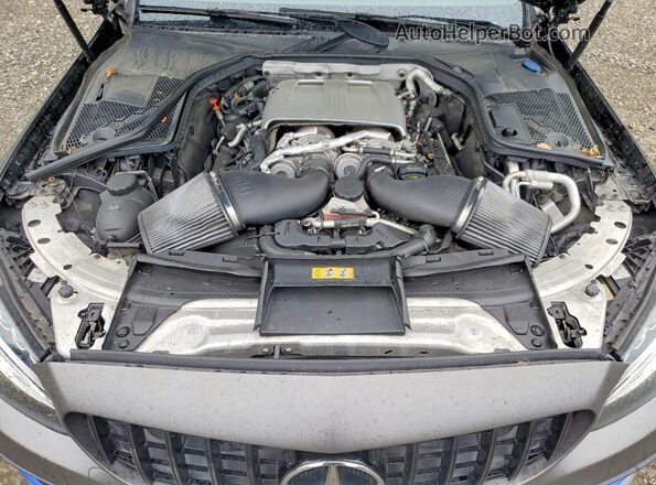 WDDWJ8GB0JF709271 2018 MERCEDES-BENZ C Gray უკანა სალონის ხედი