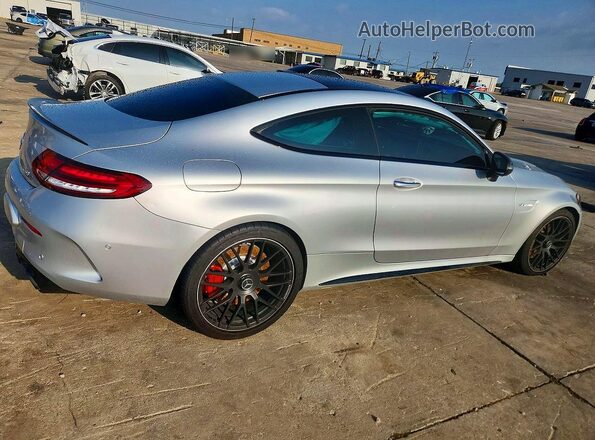 WDDWJ8HB0KF879744 2019 MERCEDES-BENZ C Серебряный Задняя правая четверть