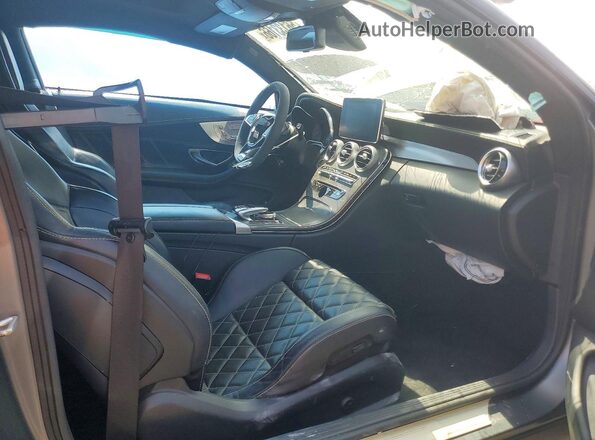WDDWJ8HB9HF428675 2017 MERCEDES-BENZ C Gray Սալոնի դիմացի տեսք