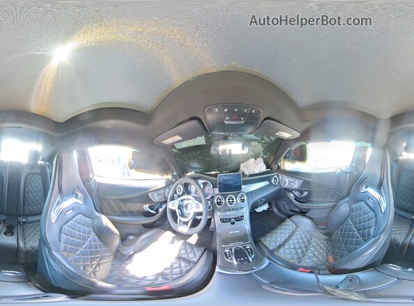WDDWJ8HB9HF428675 2017 MERCEDES-BENZ C Gray VIN կոդի պիտակի տեսք