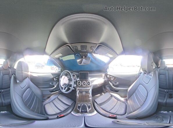 WDDWK4JB0JF669157 2018 MERCEDES-BENZ C White 360 interior view