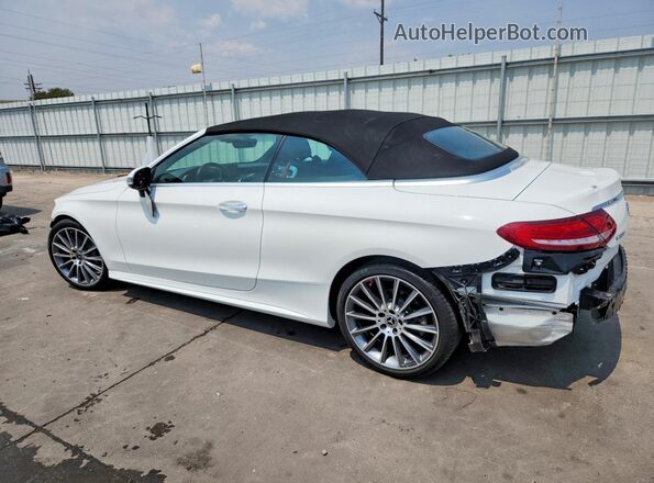 WDDWK4JB2JF663313 2018 MERCEDES-BENZ C White Tył lewy