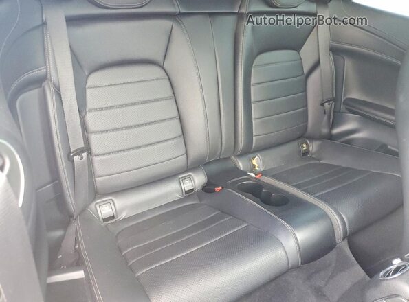 WDDWK4JB6JF649415 2018 MERCEDES-BENZ C Black უკანა სავარძლების ხედი