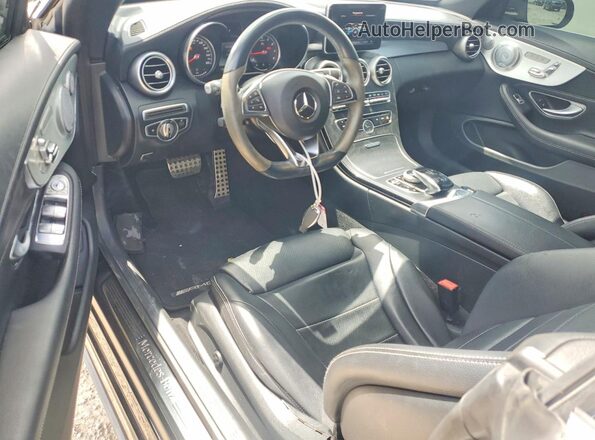 WDDWK4JB6JF649415 2018 MERCEDES-BENZ C Black წინა პანელის ხედი