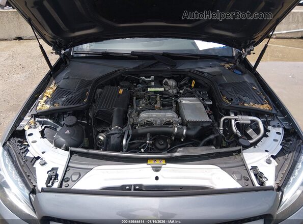 WDDWK4JB7HF494061 2017 MERCEDES-BENZ C-CLASS Gray Вид ззаду