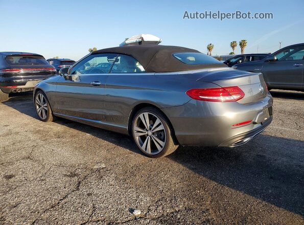 WDDWK4JB8HF424441 2017 MERCEDES-BENZ C Gray უკანა მარცხენა