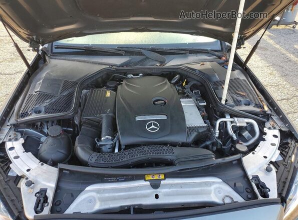 WDDWK4JB8HF424441 2017 MERCEDES-BENZ C Gray უკანა სალონის ხედი