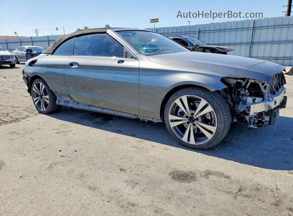 WDDWK4JB9HF428191 2017 MERCEDES-BENZ C Gray Delantero derecho