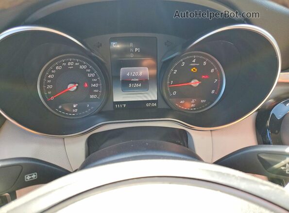 WDDWK4JB9HF428191 2017 MERCEDES-BENZ C Gray Vista del cuadro de instrumentos