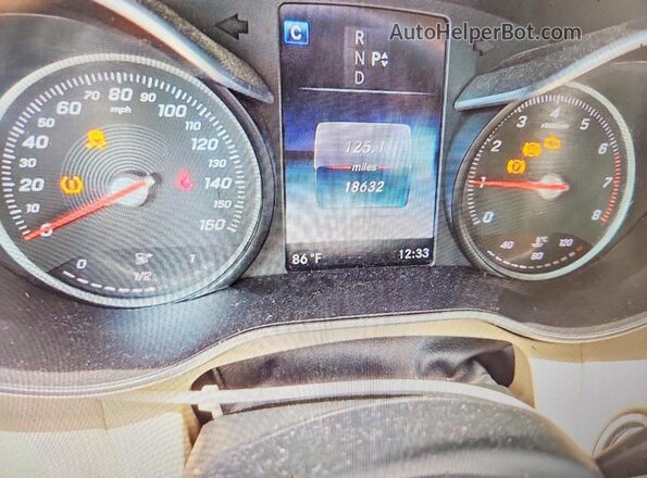 WDDWK4JBXHF494863 2017 MERCEDES-BENZ C Blue Instrument cluster view