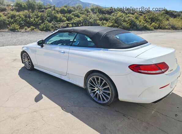 WDDWK4JBXHF585471 2017 MERCEDES-BENZ C White Հետևի ձախ