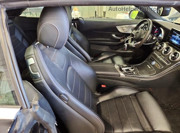 WDDWK4KB6JF657657 2018 MERCEDES-BENZ C Black Widok tylnych siedzeń