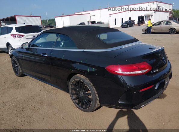 WDDWK4KB6JF665631 2018 MERCEDES-BENZ C-CLASS Черный Задняя левая четверть