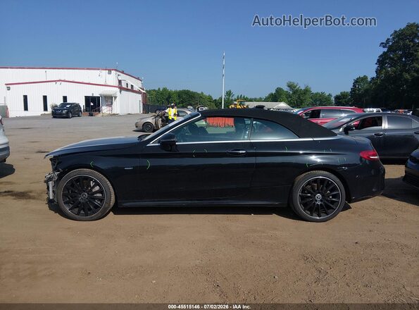 WDDWK4KB6JF665631 2018 MERCEDES-BENZ C-CLASS Черный Панорамный вид салона 360°