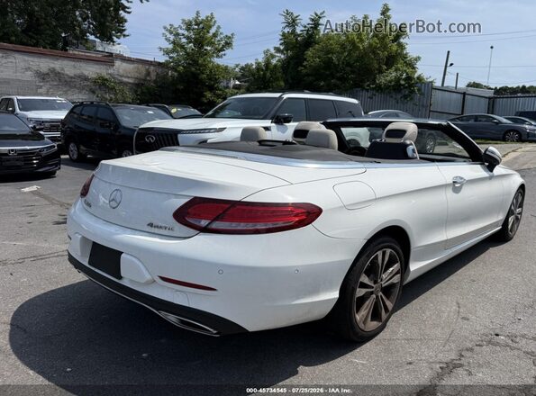 WDDWK4KB7HF506529 2017 MERCEDES-BENZ C-CLASS White Trasero derecho