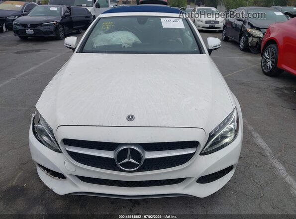 WDDWK4KB9JF700596 2018 MERCEDES-BENZ C-CLASS White სალონის 360-გრადუსიანი ხედი