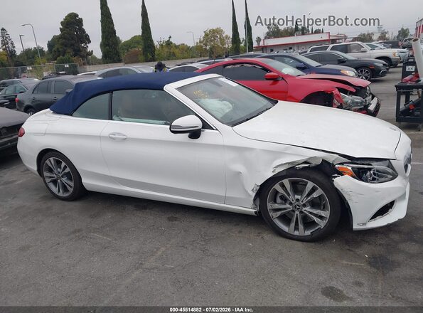 WDDWK4KB9JF700596 2018 MERCEDES-BENZ C-CLASS White 