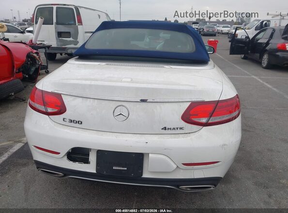 WDDWK4KB9JF700596 2018 MERCEDES-BENZ C-CLASS White 