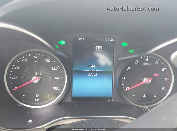 WDDWK8DB8KF857218 2019 MERCEDES-BENZ C-CLASS White Հետևի նստատեղերի տեսք