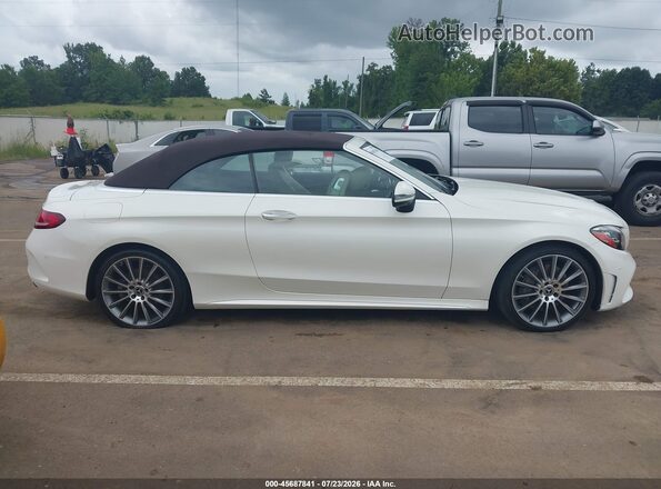 WDDWK8DB8KF857218 2019 MERCEDES-BENZ C-CLASS White Սարքավորումների վահանակի տեսք