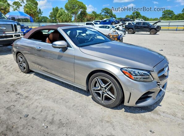 WDDWK8DB9LF943963 2020 MERCEDES-BENZ C Silver წინა მარჯვენა