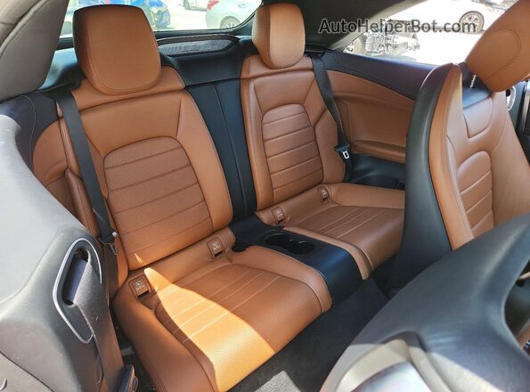 WDDWK8DB9LF943963 2020 MERCEDES-BENZ C Silver უკანა სავარძლების ხედი