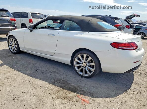 WDDWK8DBXKF931416 2019 MERCEDES-BENZ C White Tył lewy
