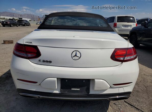 WDDWK8DBXKF931416 2019 MERCEDES-BENZ C White Widok z tyłu