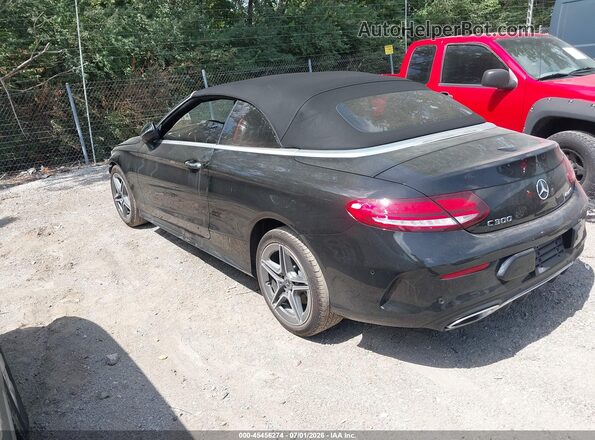 WDDWK8EB0KF786224 2019 MERCEDES-BENZ C-CLASS Black უკანა მარცხენა
