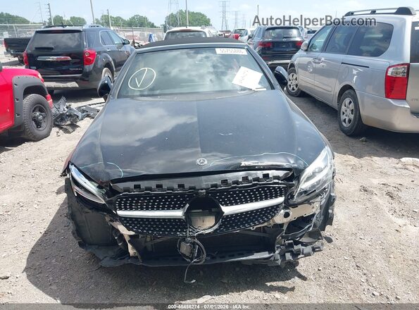 WDDWK8EB0KF786224 2019 MERCEDES-BENZ C-CLASS Black წინა ხედი