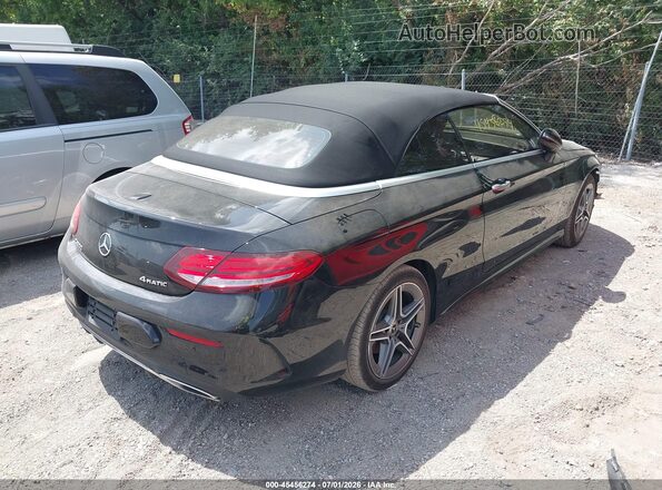 WDDWK8EB0KF786224 2019 MERCEDES-BENZ C-CLASS Black უკანა მარჯვენა