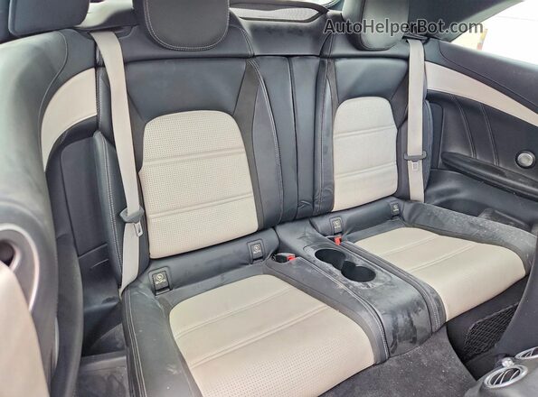WDDWK8HB9KF847338 2019 MERCEDES-BENZ C Черный Вид задних сидений