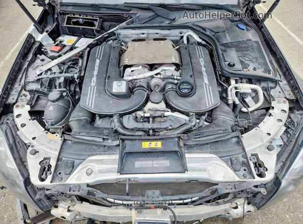WDDWK8HB9KF847338 2019 MERCEDES-BENZ C Черный Вид задней части салона