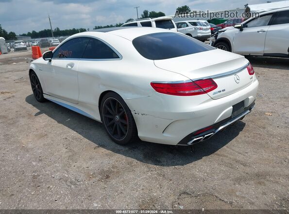 WDDXJ7JB1GA016982 2016 MERCEDES-BENZ AMG S 63 White Задня ліва чверть