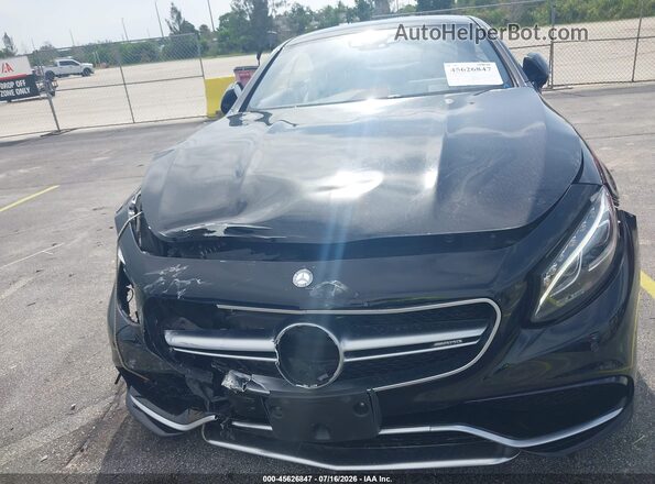 WDDXJ7JB6GA012099 2016 MERCEDES-BENZ AMG S 63 Black Вид спереду