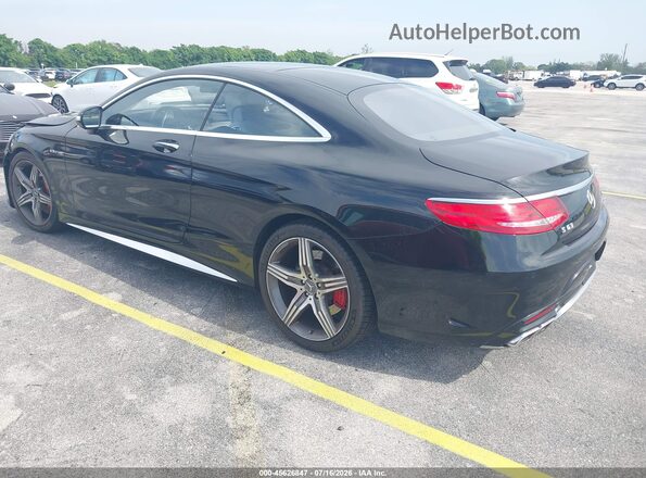 WDDXJ7JB6GA012099 2016 MERCEDES-BENZ AMG S 63 Black Задня ліва чверть