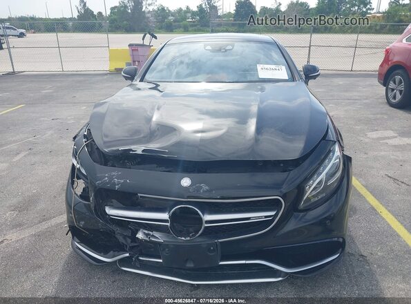 WDDXJ7JB6GA012099 2016 MERCEDES-BENZ AMG S 63 Black Вид щитка приладів