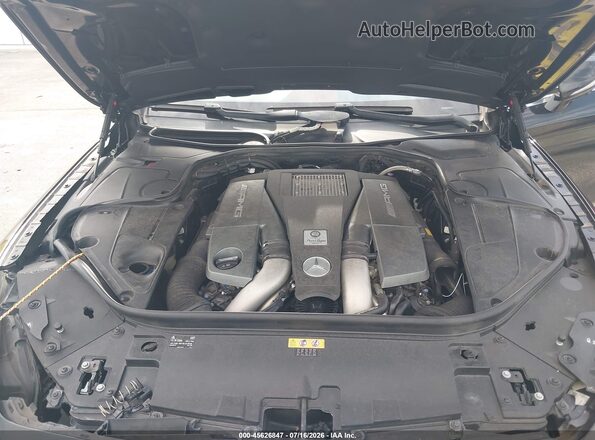 WDDXJ7JB6GA012099 2016 MERCEDES-BENZ AMG S 63 Black Вид ззаду