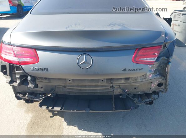 WDDXJ8FB1HA030753 2017 MERCEDES-BENZ S-CLASS Gray Front view