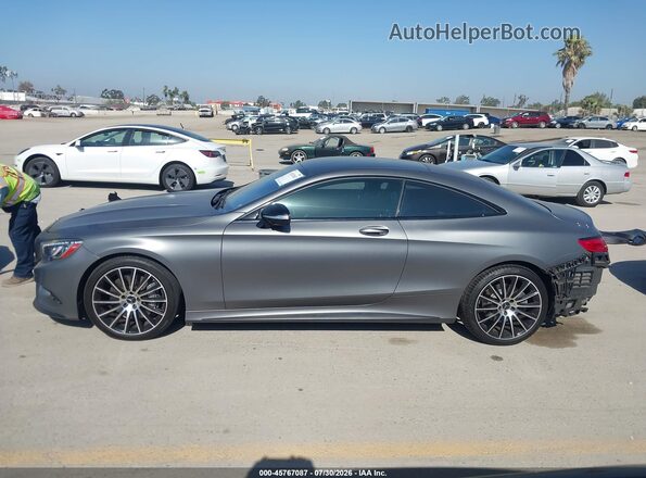 WDDXJ8FB1HA030753 2017 MERCEDES-BENZ S-CLASS Gray 