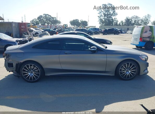 WDDXJ8FB1HA030753 2017 MERCEDES-BENZ S-CLASS Gray 360 interior view