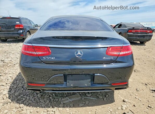 WDDXJ8FB2GA014561 2016 MERCEDES-BENZ S Black Вид ззаду